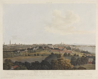 Denmark 1807: The Siege of Copenhagen, engraved by Robert Pollard and Joseph Constantine Stadler by James Pattison Cockburn